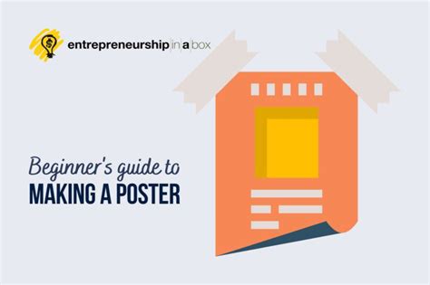 Beginner's Guide to Making a Poster | Entrepreneurship in a Box