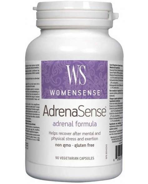 Womensense Adrenasense 90 веге капсули Natural Factors Ozonebg