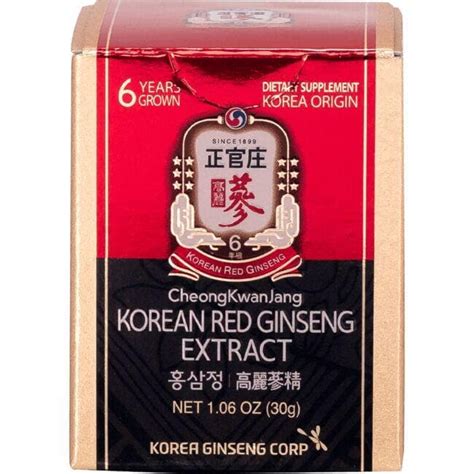 Cheong Kwan Jang Korean Red Ginseng Extract 106 Oz Pwdr Swanson