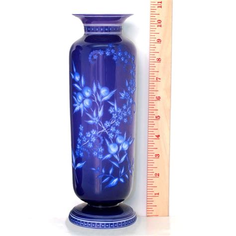 Stevens And Williams Intaglio Cut Case Art Glass Vases At 1stdibs