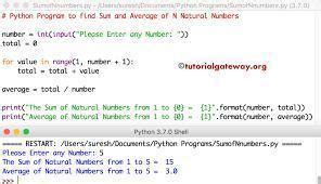 Write A Python Program To Find Average Of List Of Numbers Entered