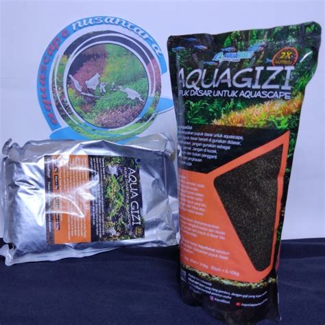 Jual Pupuk Dasar Aquarium Aquascape Aquagizi Aqua Gizi Isi Kg