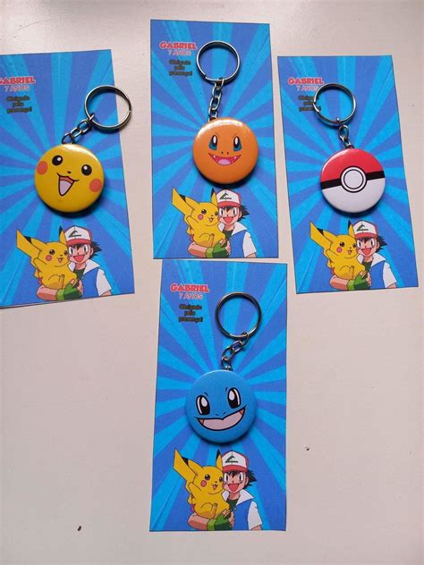 Chaveiros Pokemon Loja Juju Ateli Elo Produtos Especiais