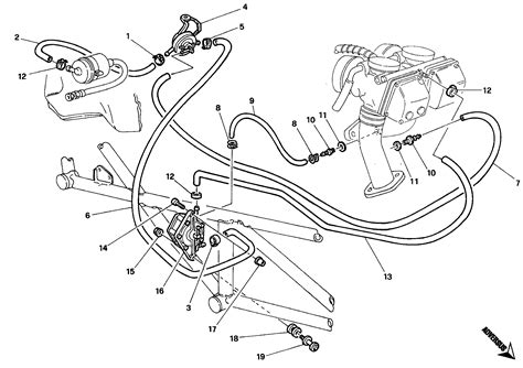 115 POMPE A CARBURANT DM 006830 POUR MONSTER 600 1993 Esprit DUCATI La