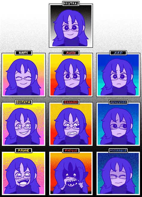 Omori Emotion Chart By Yoshimister On Deviantart