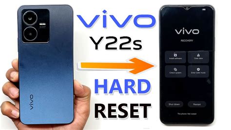 How To Hard Reset Vivo Y22s Vivo Y22s Password Unlock Factory Reset