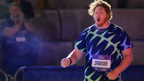 Ryan Crouser breaks world indoor shot put record with 2 best throws in ...