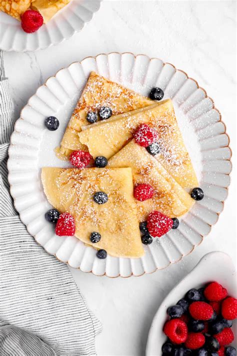 Easy Crepes Recipe Easy Dessert Recipes