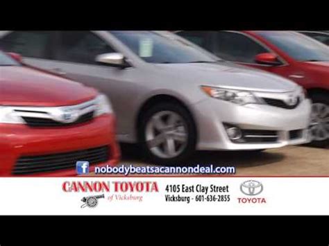 Come Check Out Cannon Toyota Vicksburg Our Newest Cannon Motors