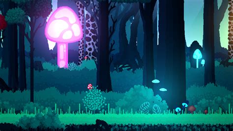 Fantasy Forest Pixel-art on Behance