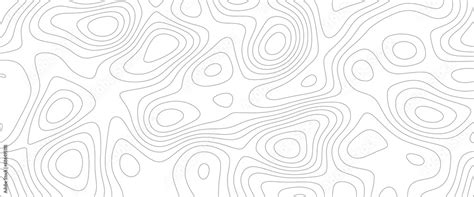 Abstract Topographic Contours Map Background Topography Map Background