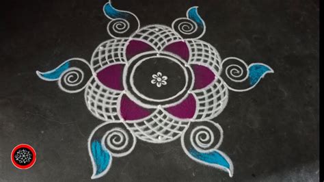 Purattasi Special Sangupadikolam To Dots Rangoli Dotsmuggulu