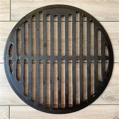 Round Cast Iron Grill Grate Barbecue Accessories T For Men Outdoor Patio Bbq Camping