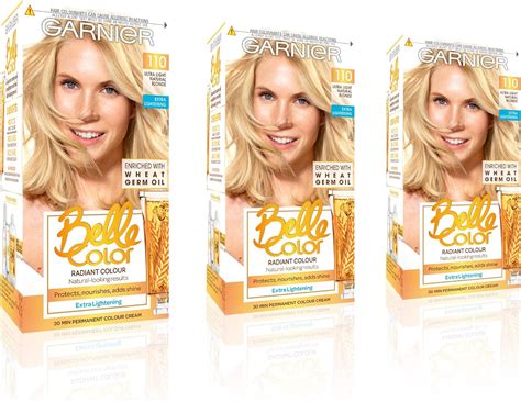 Garnier Belle Color Blonde Hair Dye Permanent Natural Looking Hair Colour Up To Percentage