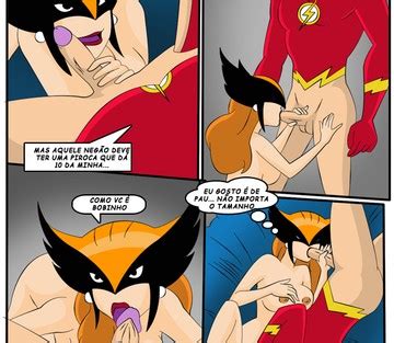 Liga de Justiça muses Sex and Porn Comics