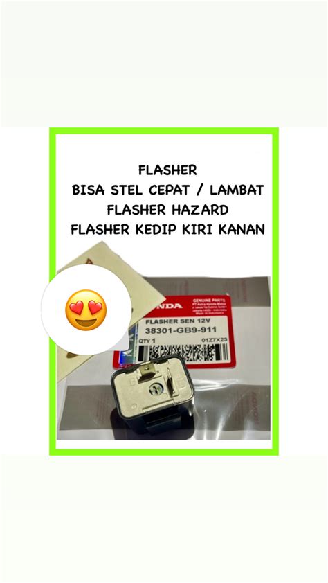 Flasher Sein Flasher Hazard Sen Relay Sign LED 12V BISA Setel Cepat