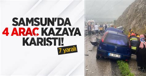 Samsun Da Ara Kazaya Kar T Yaral