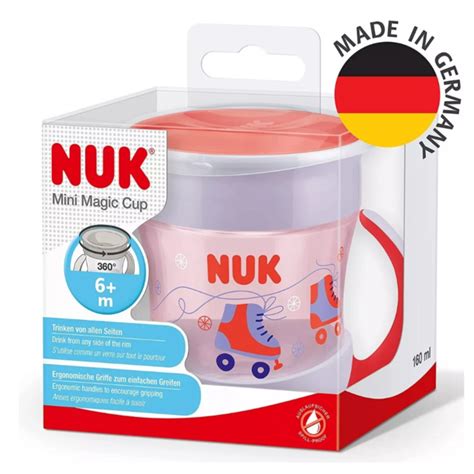 Nuk Vaso Evolution Mini Magic Cup Con Borde 360 160 Ml Color Rosa