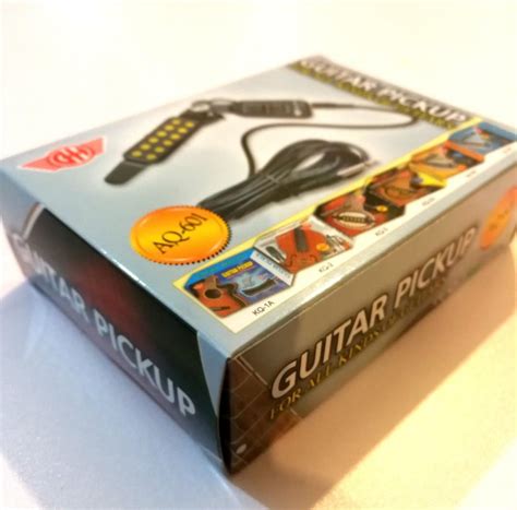 External Guitar Pick Up For All Kinds Of Guitar Aq 601 Hobbies And Toys Music And Media Musical