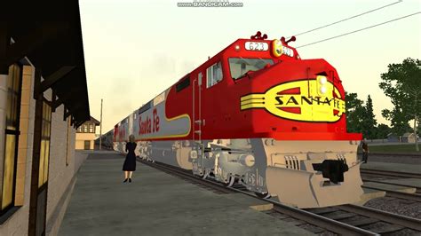 Train Simulator Classic Santa Fe Sdp40f Passenger Youtube