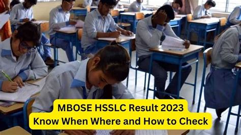 Meghalaya HSSLC Result 2023 Declared Know When Where And How To Check