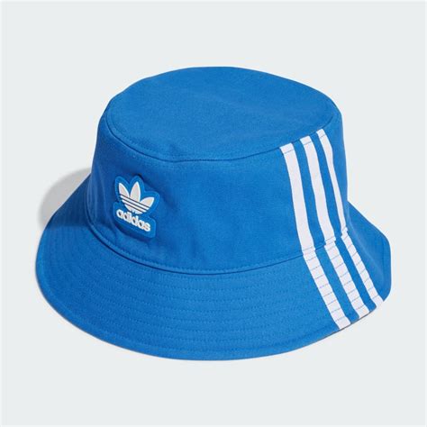 Adidas Adicolor Classic Stonewashed Bucket Hat Blue Free Delivery