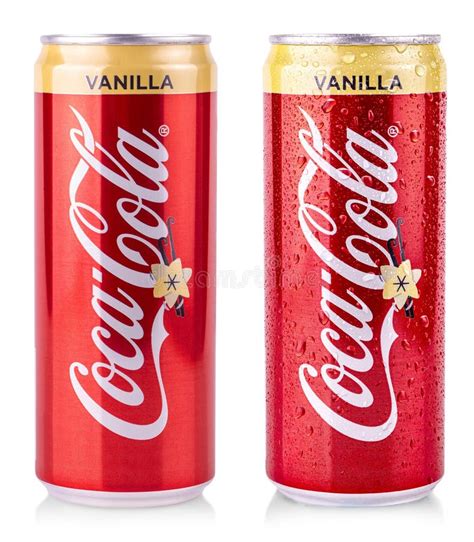 Coca Cola, Sprite and Fanta Cans Isolated on White Background Editorial ...