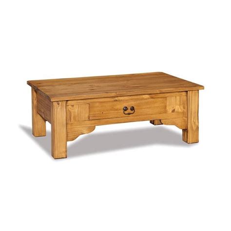 MESA DE CENTRO DE ESTILO RUSTICO COLECCION MUEBLE MEJICANO REF E CEN 49