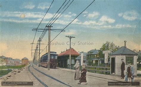 Postcard Railway Station Kenberma Massachusetts Railroad History