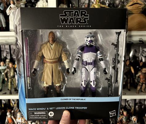 TBS Mace Windu & 187th Legion Clone Trooper Packs Arriving from Hasbro