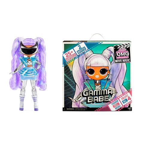 Lol Surprise OMG Movie Magic Gamma Babe Fashion Doll With Surprises Including Fashion
