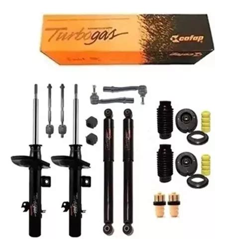 Kit Suspensao Amortecedor Axial Pivo 206 207 Parcelamento Sem Juros