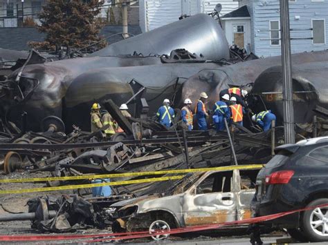 Photos A Glimpse Into The Wreckage At Lac Mégantic The Globe And Mail