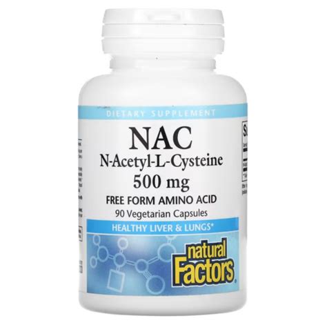 NAC N Acetyl L Cystein 500 mg 90 Kapseln Natürlicher Booster eBay