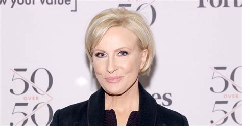 Morning Joes Mika Brzezinski Flaunts Perfect Curls Fans Go All Heart Eyes Over Her Stunning