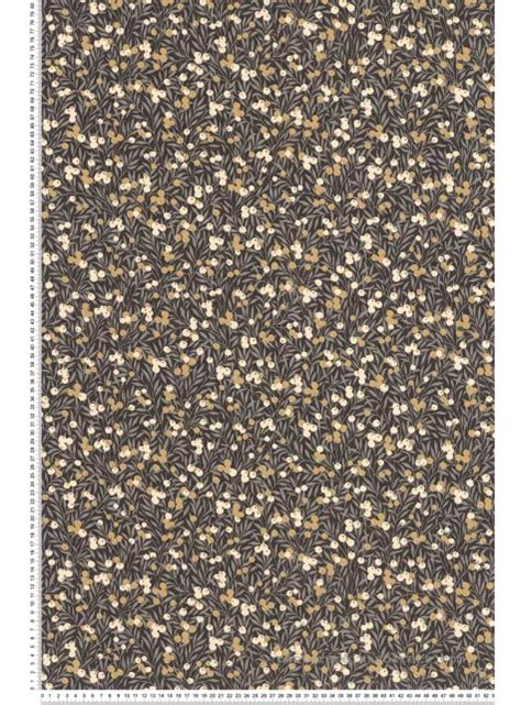 Papier Peint Feuillage Cherry Vert Nude Flower Market De Casad Co