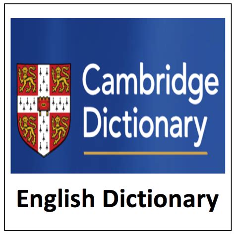 Cambridge dictionary - Academic English UK