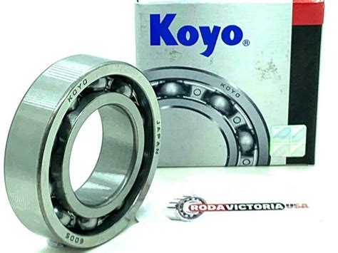 6005 CM KOYO JAPAN Open Deep Groove Ball Bearing 25x47x12mm 93306-00519 ...