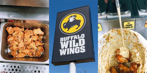 Buffalo Wild Wings Worker Shows How They Toss Their Wings