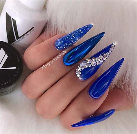 43 Chic Blue Nail Designs You Will Want To Try Asap Page 2 Of 2