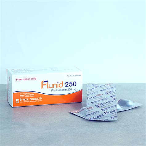 Flunid Flucloxacillin Sodium Ethical Drugs Ltd