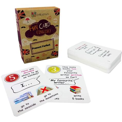 Обучающие карточки Present Perfect купить