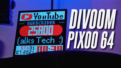Divoom's new 64x64 Pixel Art Display! Divoom Pixoo 64 In-Depth Review ...