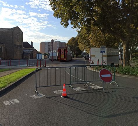 Gueugnon Les forains sont arrivés pour la fête de la Saint Maurice