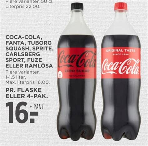 Cola Coca Cola MENY April 2024 Alle Tilbudsavis