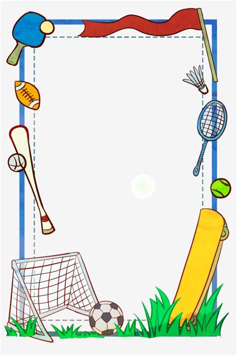 Download High Quality sports clipart border Transparent PNG Images ...