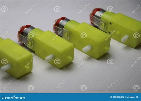 Dual Shaft Motor Also Called As Toy Dc Motor Which Are 3d Printed