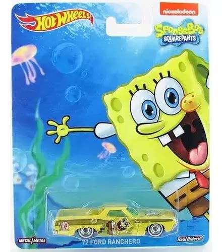 Hot Wheels Premium Bob Esponja 72 Ford Ranchero 2015 Cfp73 Parcelamento Sem Juros
