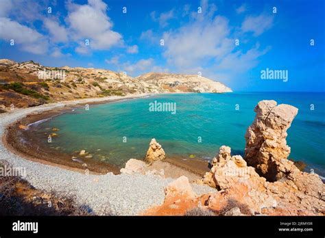 Aphrodite Beach near Paphos, Cyprus Stock Photo - Alamy