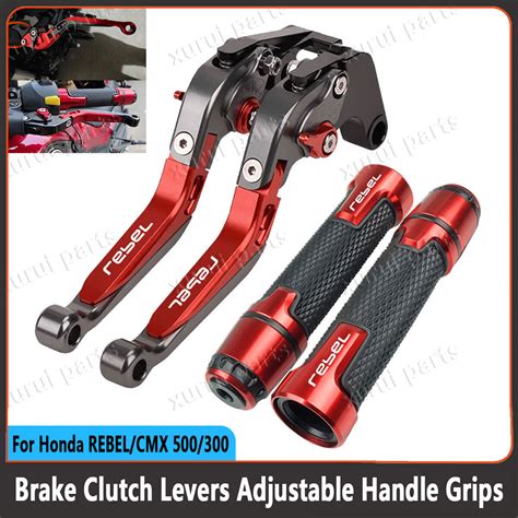 For Honda REBEL CMX 500 300 Motorcycle Folding Brake Clutch Lever